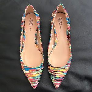 Prabal Gurung for Target multi-colored flats. Size 6 1/2. Never worn.
